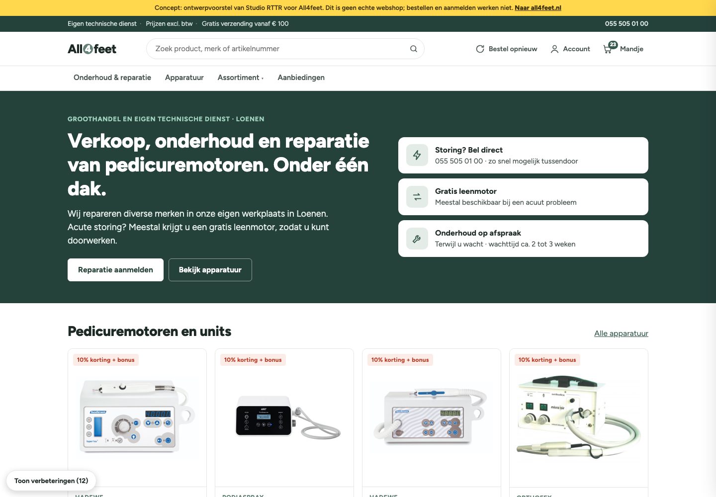 Version v2: Workshop first, pitched